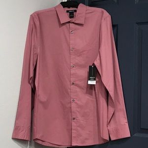 100%Cotton Claiborne long sleeve shirt ( L )